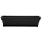 Bloem Dura Cotta Window Box Planter: 30" - Black - Large Box With Tray, Weatherproof Resin Box, Removable Tray For Indoor & Outdoor Use, Gardening, 4 Gallon Capacity